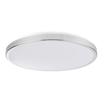 Plafón LED KERN LED/24W/230V diá. 40 cm cromo brillante