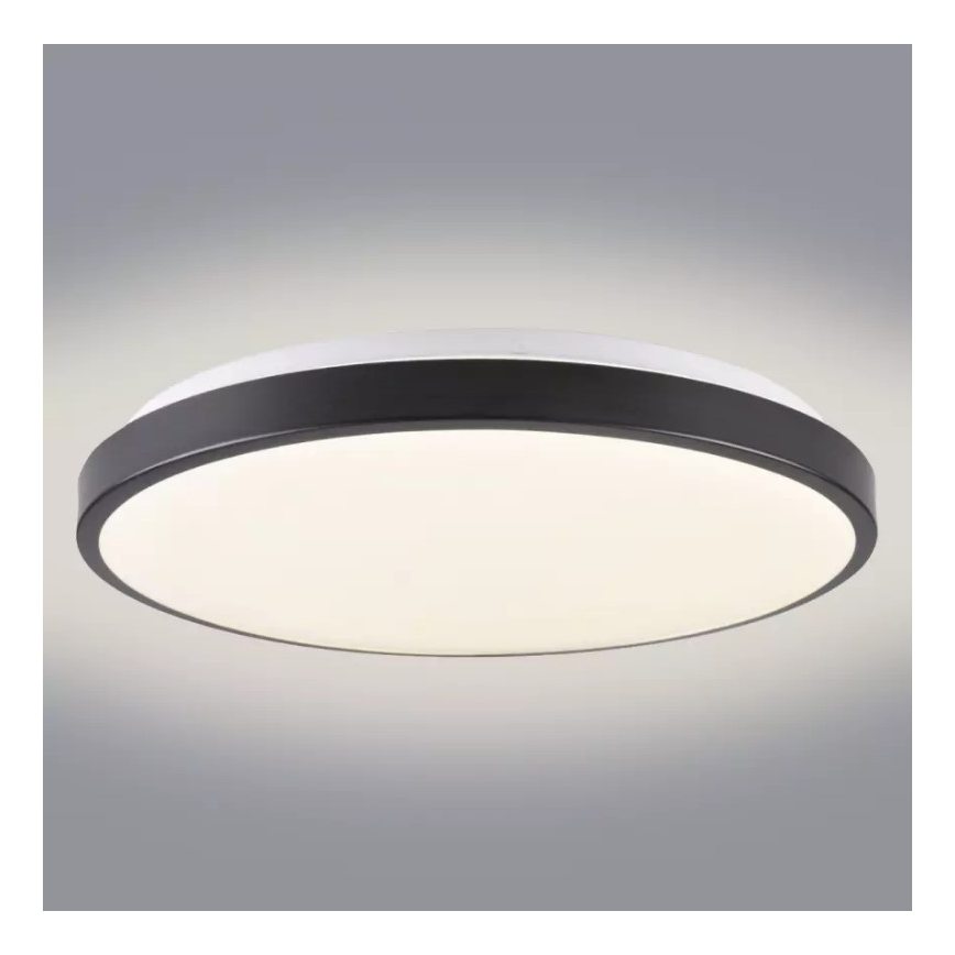 Plafón LED KERN LED/24W/230V negro