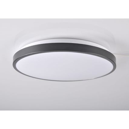 Plafón LED KERN LED/24W/230V negro