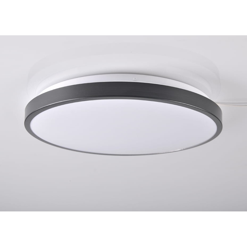 Plafón LED KERN LED/24W/230V negro