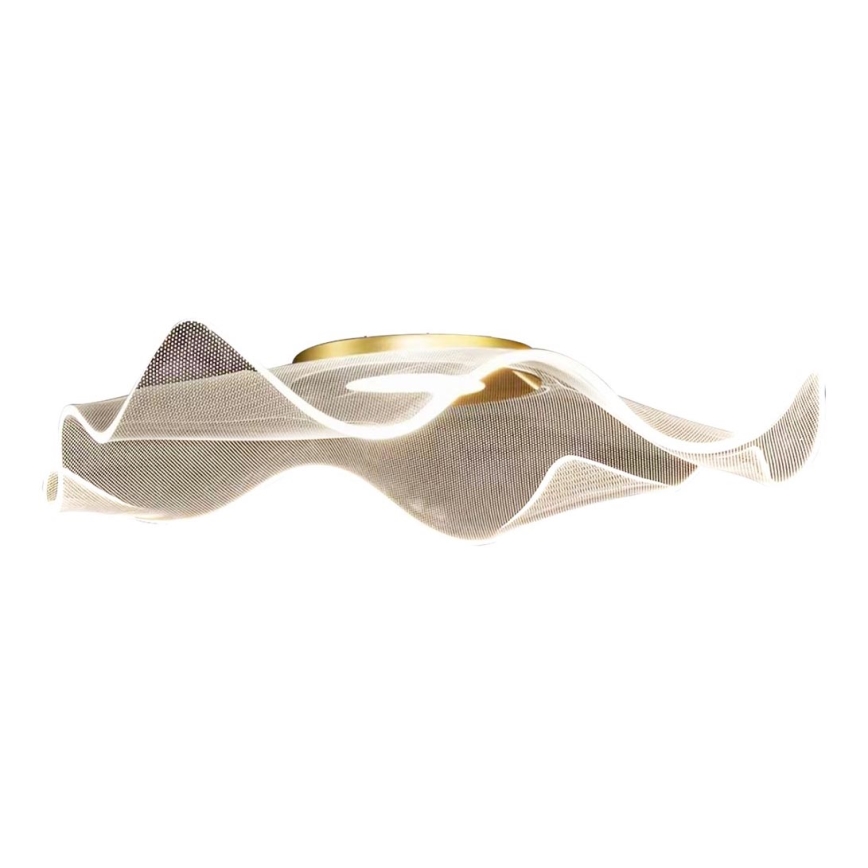 Plafón LED LARGO LED/16W/230V dorado