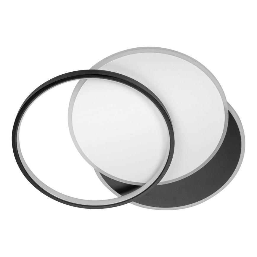 Plafón LED LED/100W/230V 3000-5000K negro/gris