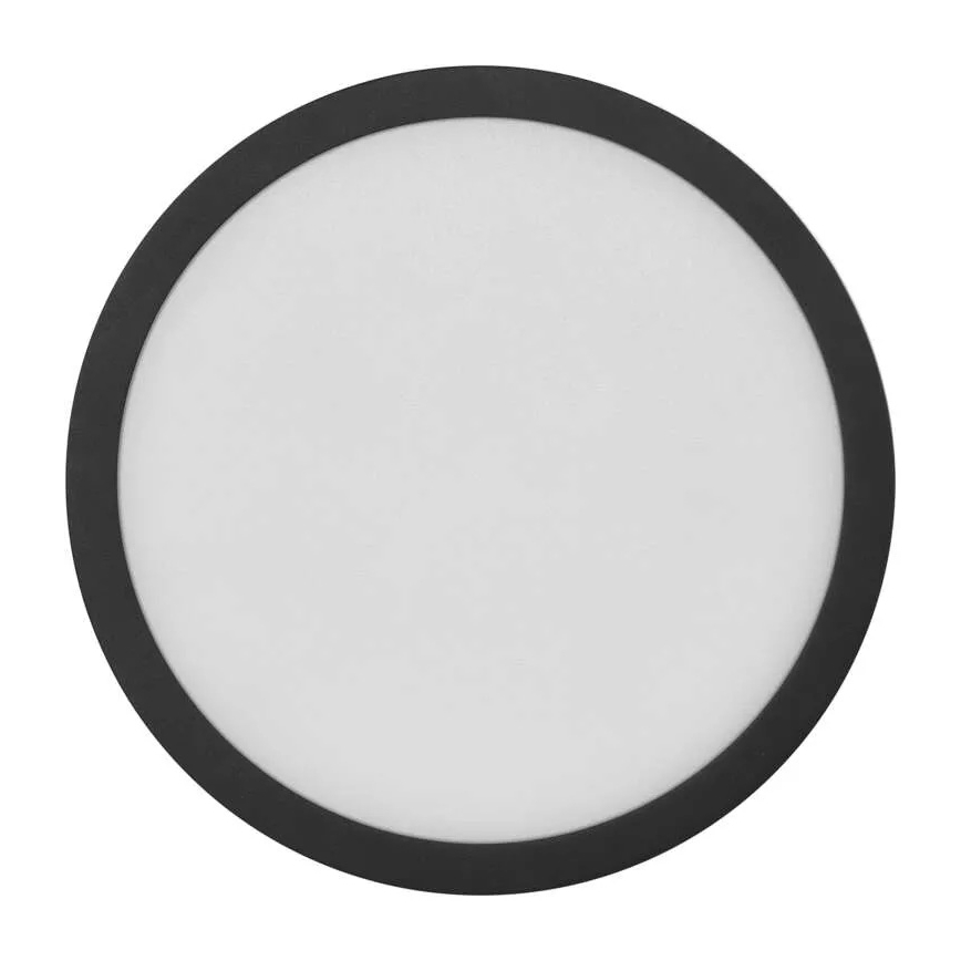 Plafón LED NEXXO LED/12,5W/230V 3000/3500/4000K ø 17 cm negro