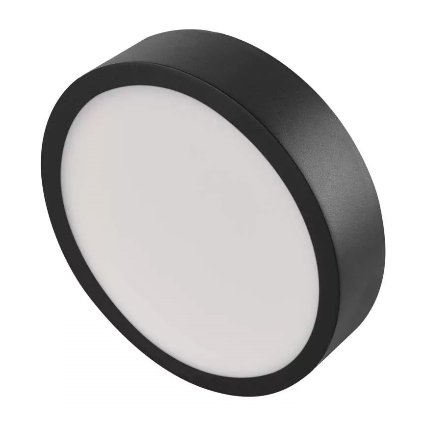 Plafón LED NEXXO LED/12,5W/230V 3000/3500/4000K ø 17 cm negro