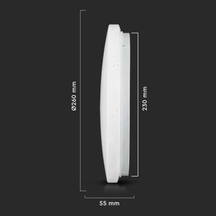 Plafón LED LED/12W/230V 26cm 3000K/4000K/6400K