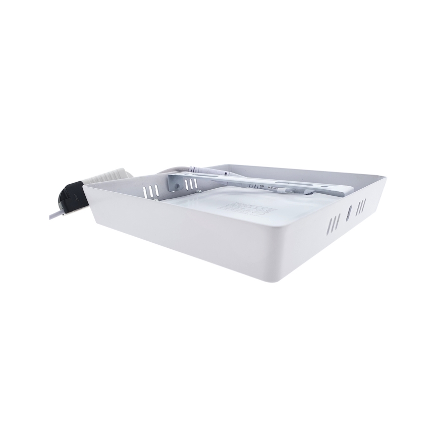 Plafón LED LED/12W/230V 2700K 16,3x16,3 cm blanco
