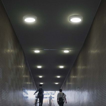 Plafón LED LED/12W/230V 3000K diá. 16,7 cm blanco
