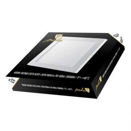 Plafón LED LED/12W/230V 4000K 17,2x17,2 cm