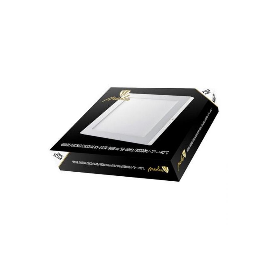 Plafón LED LED/12W/230V 4000K 17,2x17,2 cm