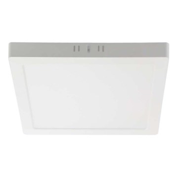 Plafón LED LED/18W/230V 3000K 21,4x21,4 cm blanco