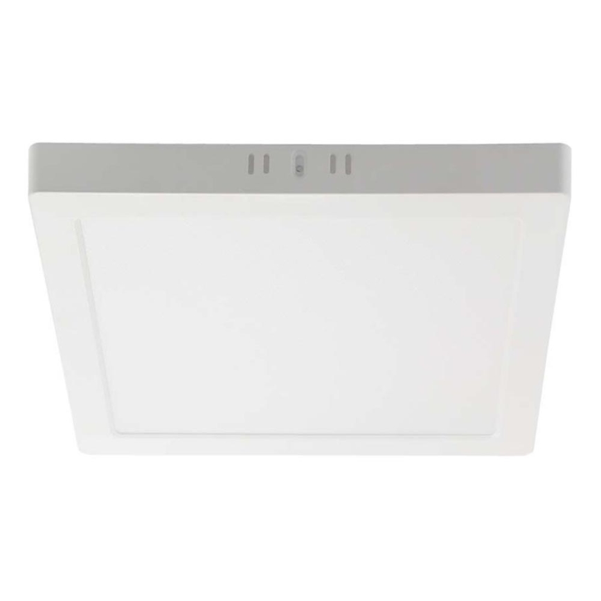Plafón LED LED/18W/230V 3000K 21,4x21,4 cm blanco