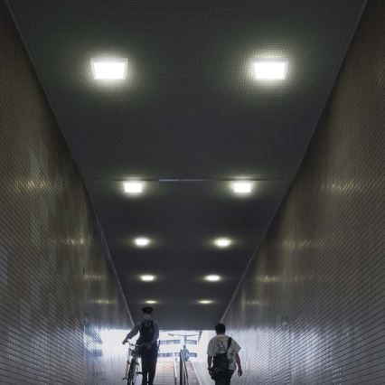 Plafón LED LED/18W/230V 3000K 21,4x21,4 cm blanco