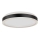 Plafón LED LED/18W/230V 4000K diá. 35 cm negro