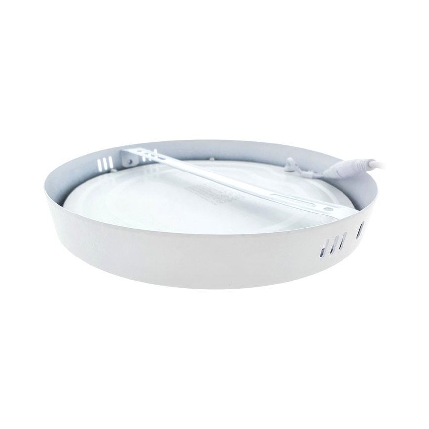 Plafón LED LED/18W/230V 4200K diá. 21 cm blanco