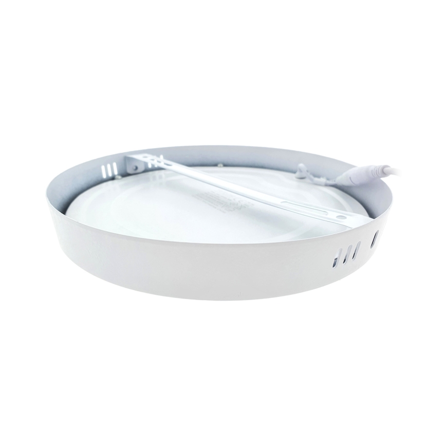 Plafón LED LED/18W/230V 4200K diá. 21 cm blanco
