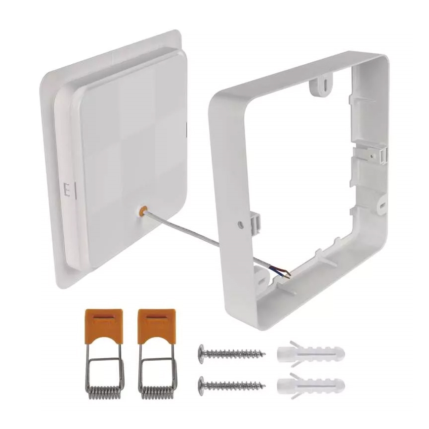 Plafón LED LED/24W/230V 22x22 cm blanco