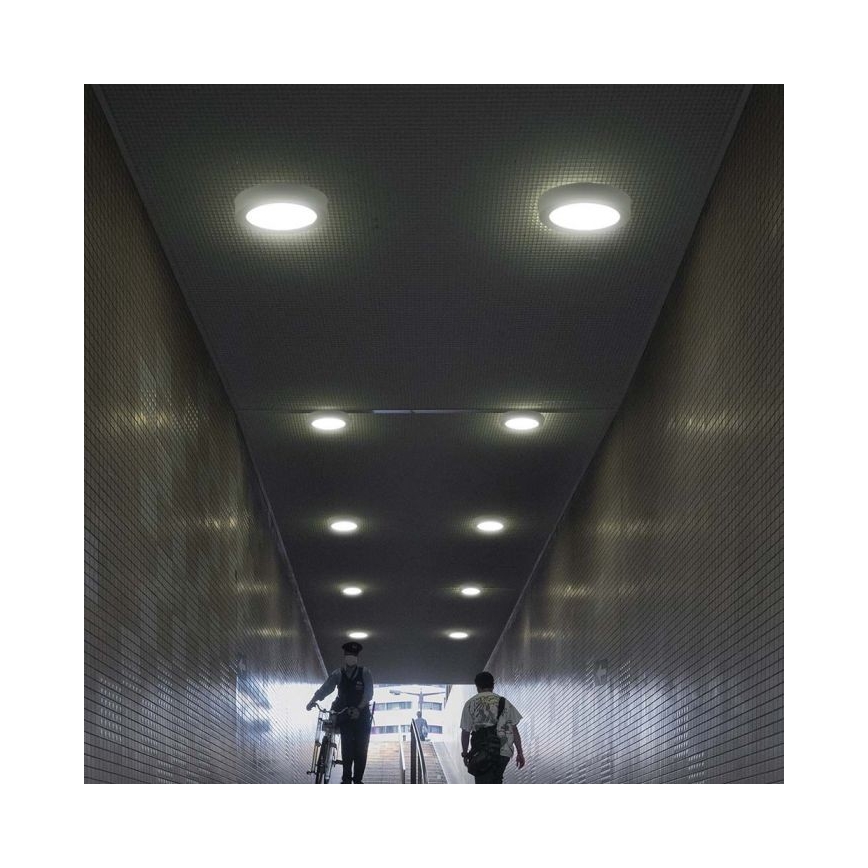 Plafón LED LED/24W/230V 3000K diá. 28,8 cm