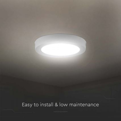 Plafón LED LED/24W/230V 3000K diá. 28,8 cm