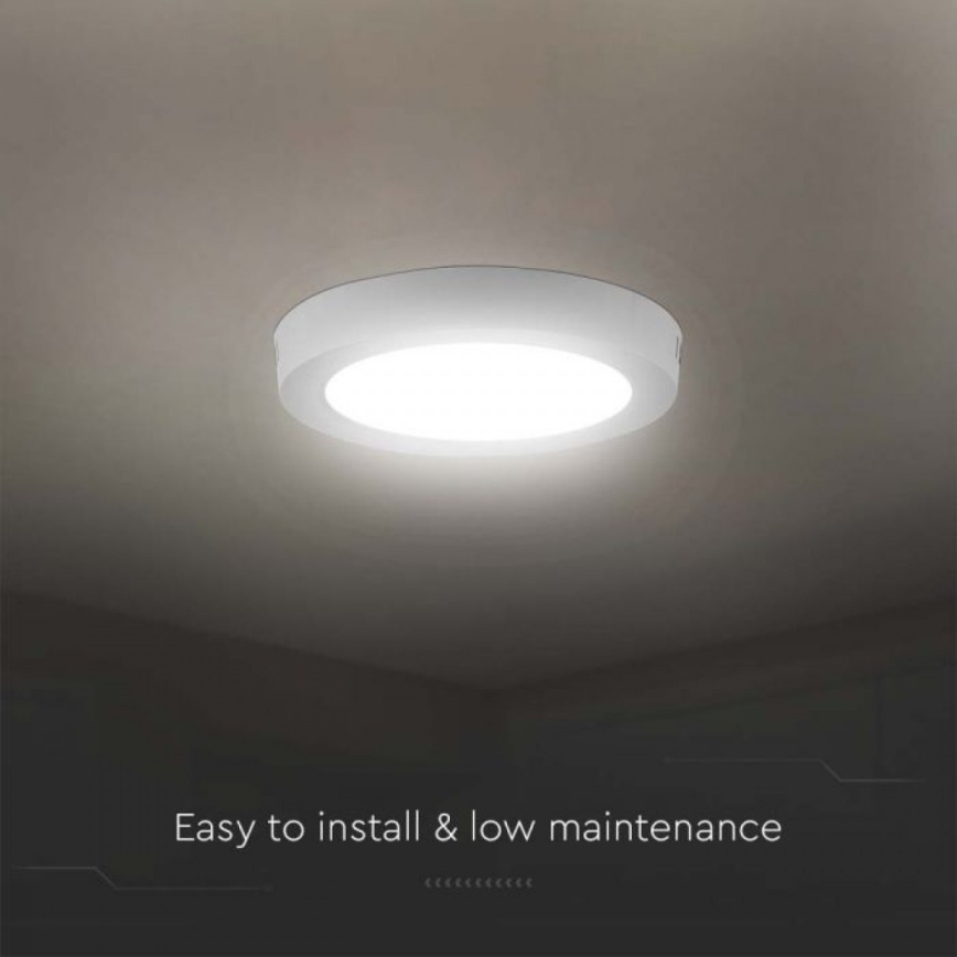 Plafón LED LED/24W/230V 3000K diá. 28,8 cm