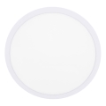 Plafón LED LED/24W/230V 4200K diá. 28,5 cm blanco