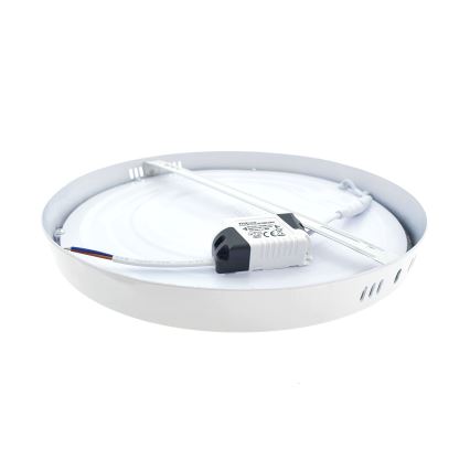 Plafón LED LED/24W/230V 4200K diá. 28,5 cm blanco