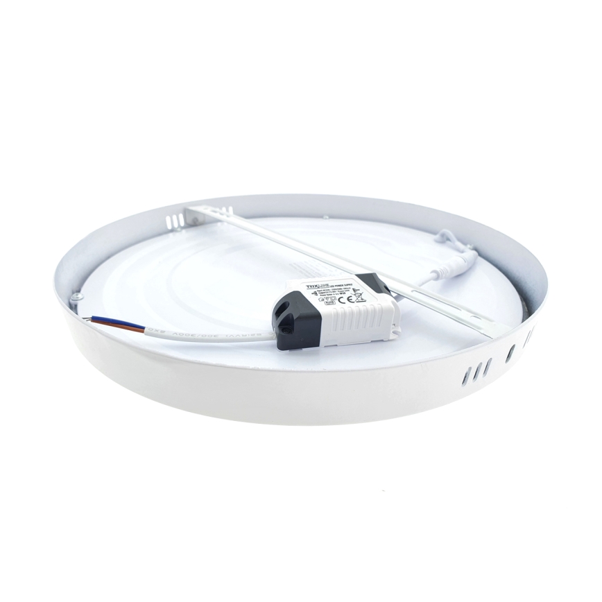 Plafón LED LED/24W/230V 4200K diá. 28,5 cm blanco