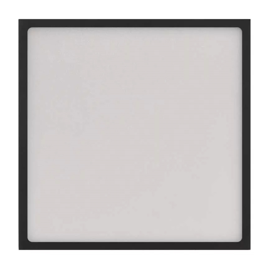 Plafón LED NEXXO LED/28,5W/230V 3000/3500/4000K 30x30 cm negro