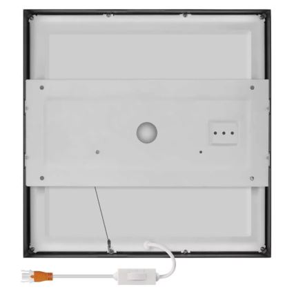 Plafón LED NEXXO LED/28,5W/230V 3000/3500/4000K 30x30 cm negro