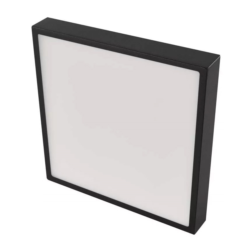 Plafón LED NEXXO LED/28,5W/230V 3000/3500/4000K 30x30 cm negro
