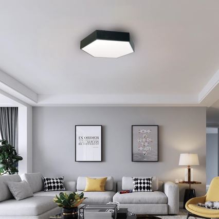 Plafón LED LED/40W/230V 4000K diá. 60 cm