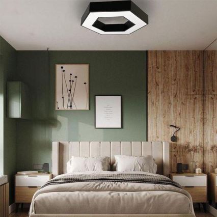 Plafón LED LED/40W/230V 4000K diá. 80 cm