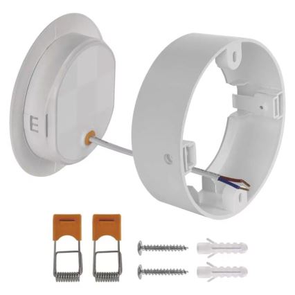 Plafón LED LED/9W/230V diá. 12 cm blanco