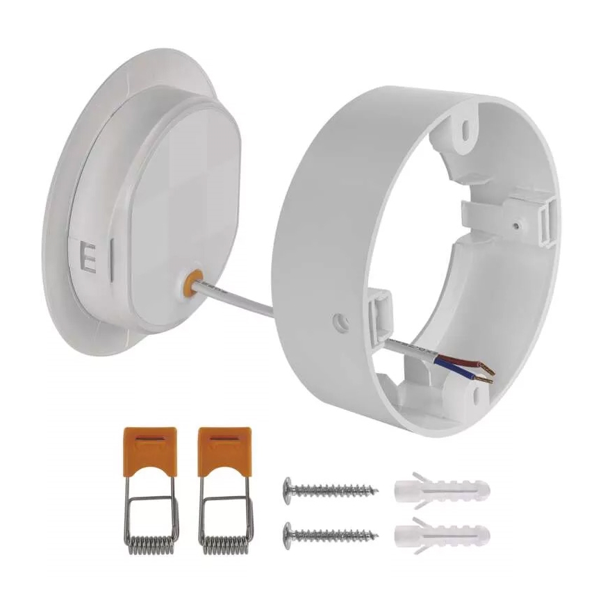 Plafón LED LED/9W/230V diá. 12 cm blanco