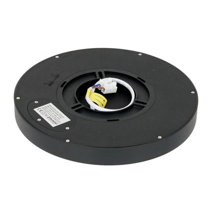 Plafón LED MAQ LED/18W/230V 3000/4000/6500K IP40 negro