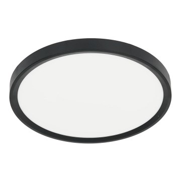 Plafón LED MAQ LED/24W/230V 3000/4000/6500K IP40 negro