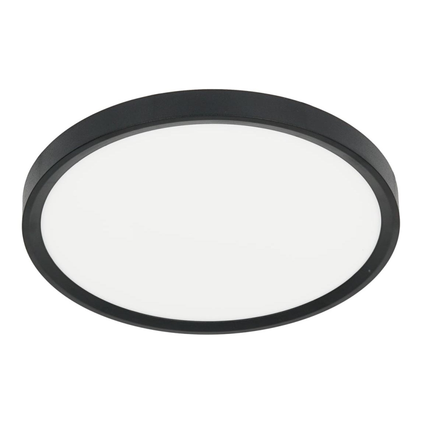Plafón LED MAQ LED/24W/230V 3000/4000/6500K IP40 negro