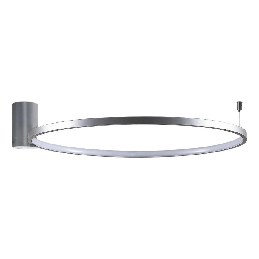 Plafón LED NOEMI LED/20W/230V 4000K diá. 50 cm cromo mate