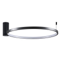 Plafón LED NOEMI LED/20W/230V 4000K diá. 50 cm negro