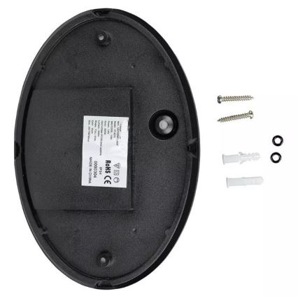 Plafón LED para exteriores LED/12W/230V IP54