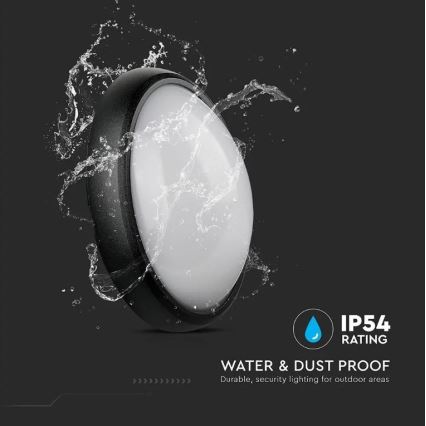 Plafón LED para exteriores LED/12W/230V IP54