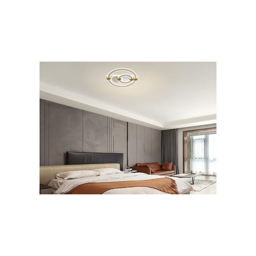Plafón LED regulable 120W/230V 3000-6500K + mando a distancia