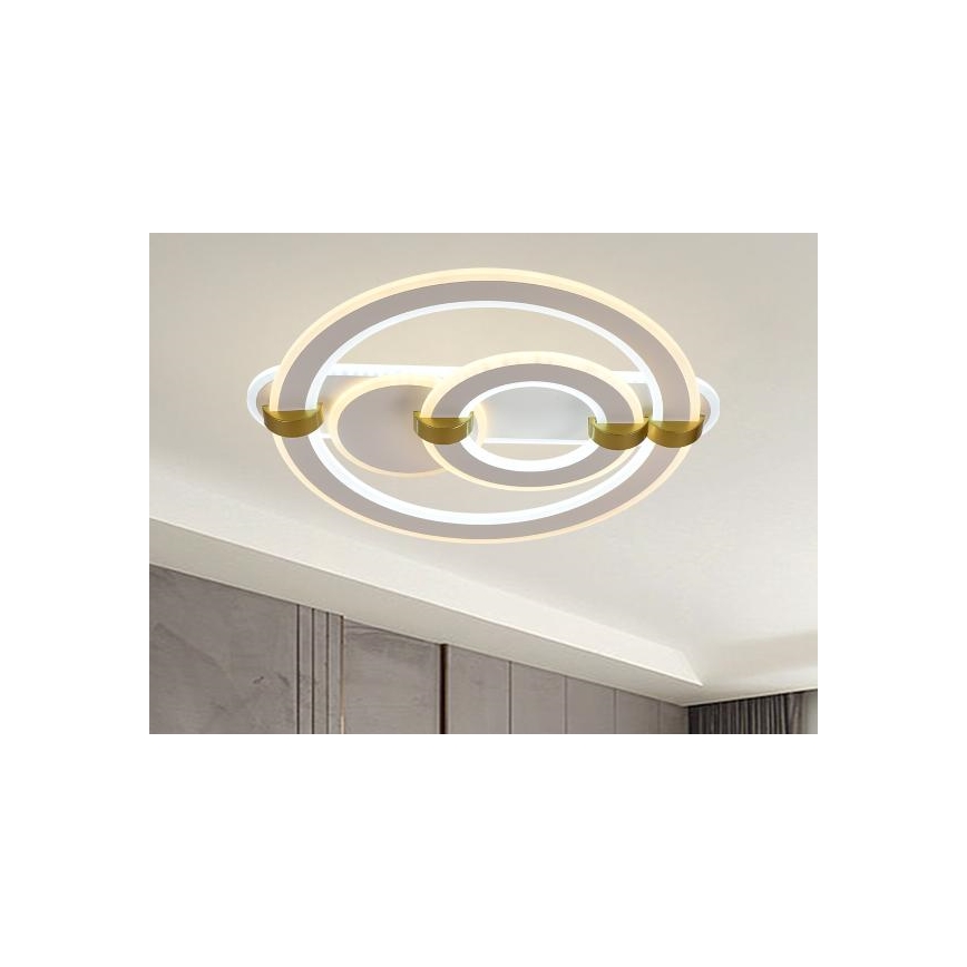 Plafón LED regulable 120W/230V 3000-6500K + mando a distancia