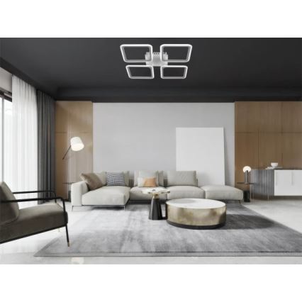 Plafón LED regulable 95W/230V 3000-6500K + mando a distancia