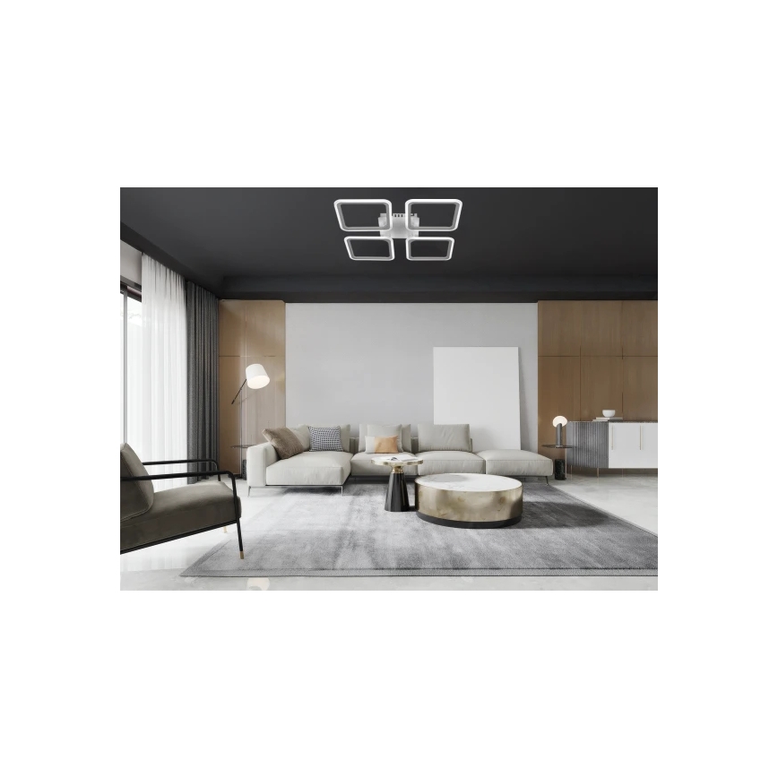 Plafón LED regulable 95W/230V 3000-6500K + mando a distancia