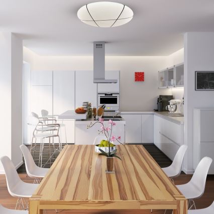 Plafón LED regulable BOB LED/40W/230V 3000-6000K + control remoto