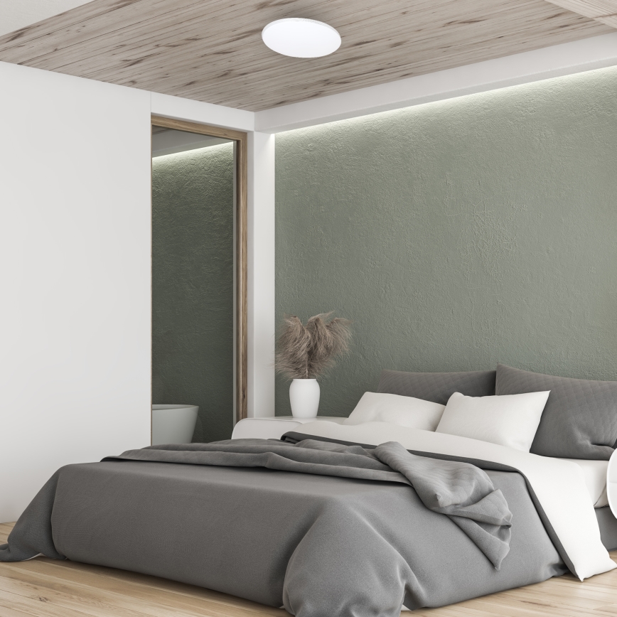 Plafón LED regulable con mando a distancia SIENA LED/25W/230V