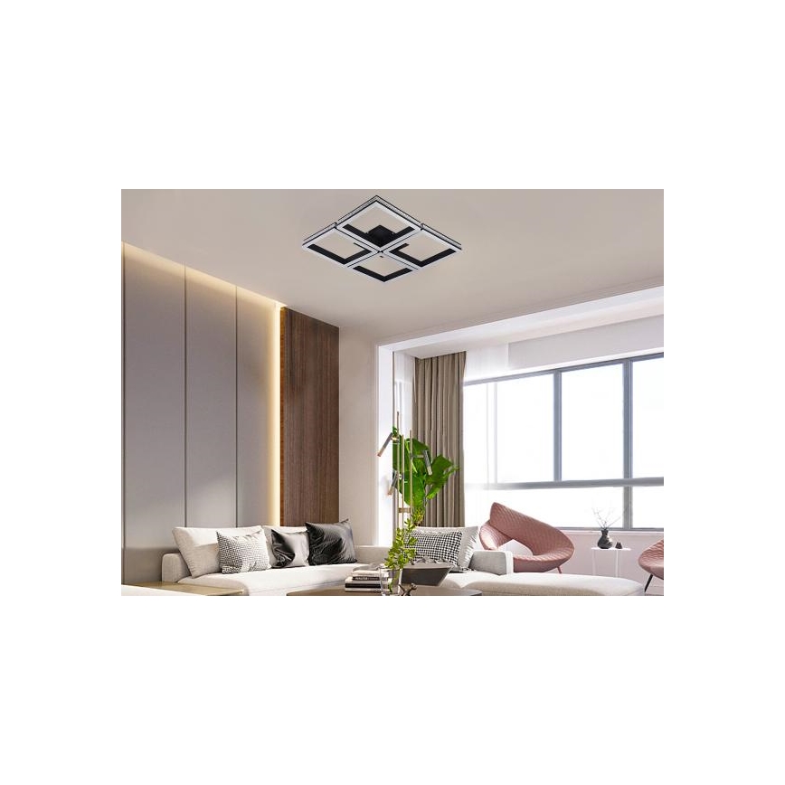 Plafón LED regulable de montaje en superficie LED/215W/230V 3000-6500K + mando a distancia