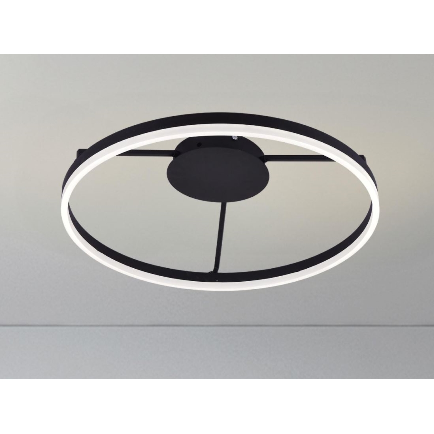 Plafón LED regulable de montaje en superficie LED/55W/230V 3000-6500K + control remoto