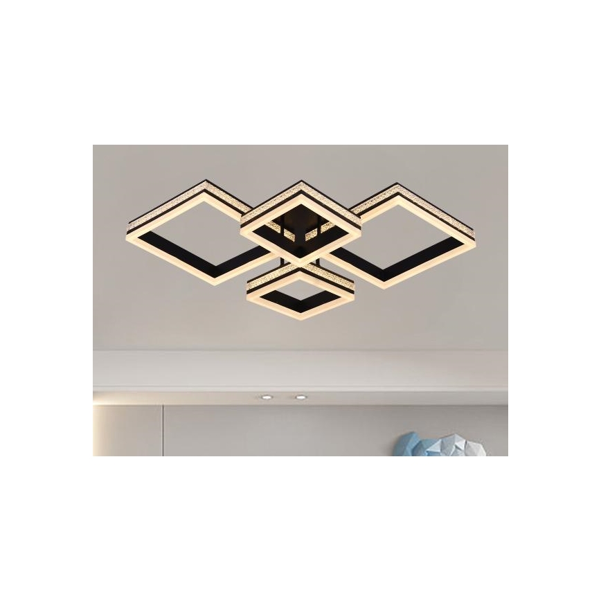 Plafón LED regulable de superficie LED/175W/230V 3000-6500K + mando a distancia