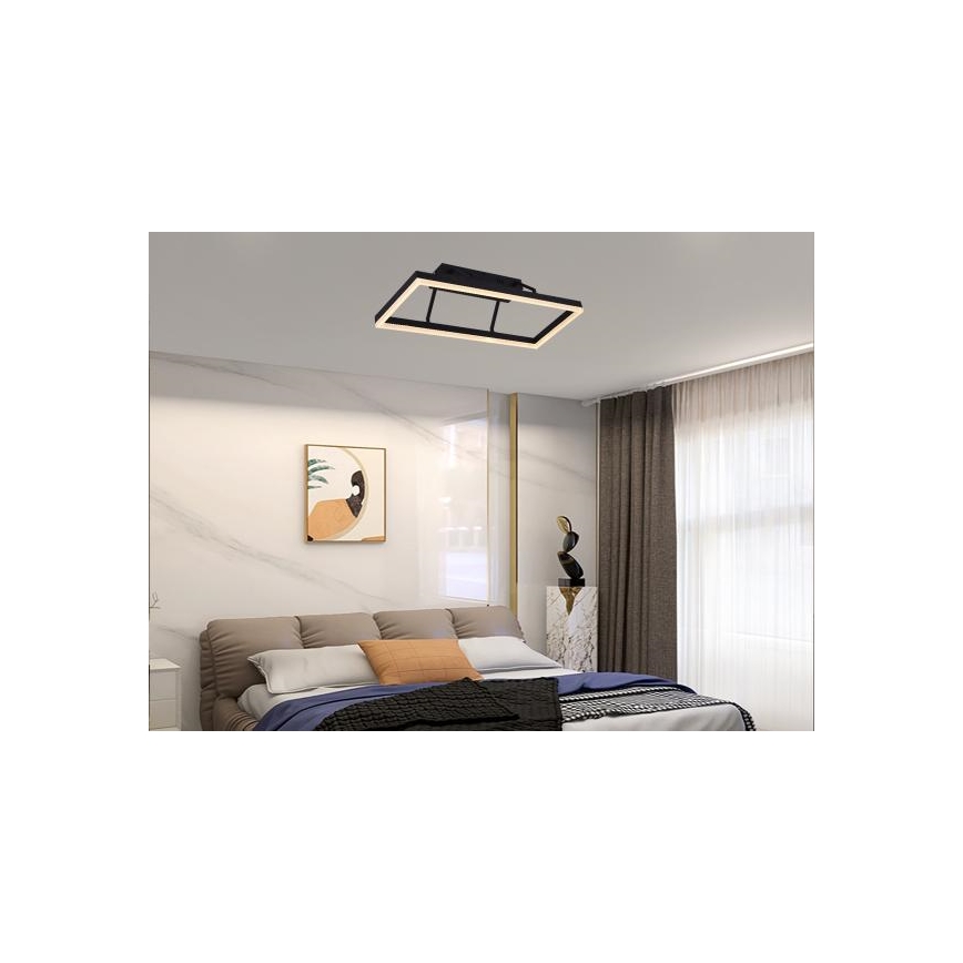 Plafón LED regulable de superficie LED/40W/230V 3000-6500K + mando a distancia